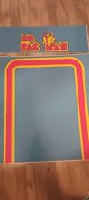 Arcade 1 Up Ms Pacman Kick plate And J-panel Graphics picture