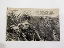 Vintage Postcard Vise Paris Grande Guerre War Trench 1914-1916 France picture