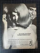 Vintage 1966 Clairol Shampoo Print Ad picture