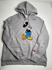 Levi’s X Disney Mickey Mouse Pants LTD ED 90th Birthday Gray Hoodie XXL picture