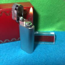 Cartier Gas Lighter Oval/Silver/Short/Trinity/Hairline with box picture