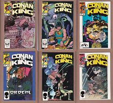Conan the King 20-25 (Marvel, Alan Zelenetz, Marc Silvestri, 1984) 6 issues picture