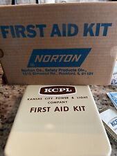 Vintage Norton Co. Safety First Aid Kit Made in USA picture