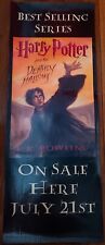 Harry Potter & The Deathly Hallows 2007 Book Release Poster.  16 X 42 picture
