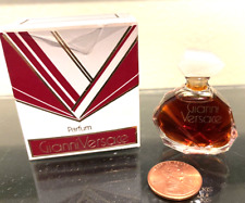 Vtg Original Versace Gianni Versace parfum 1/8 oz Miniature Boxed Mini 1981 picture