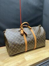 Louis Vuitton Keepall Duffle 50 Brown Canvas picture