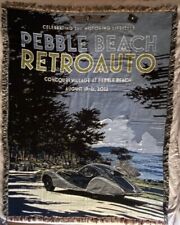 2022 Pebble Beach Concours Throw Blanket TALBOT-LAGO Teardrop Coupe Layzell picture