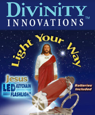 ❤HELP MAUI HAWAII  Jesus Keychain LED light 2.5