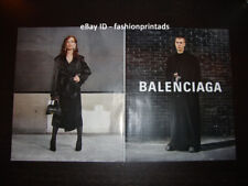 BALENCIAGA 4-Page Magazine PRINT AD Winter 2022 JUSTIN BIEBER Isabelle Huppert picture