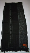 Missoni zigzag Italian vintage Scarf wool Gray and Black  picture