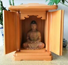 Wood Buddhist Altar Butsudan Shrine God Zen House Pet Ashes picture