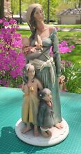 CAPODIMONTE GUISEPPE CAPPE WORKS ART ITALY 1967 PORCELAIN FIGURE Mother Children picture