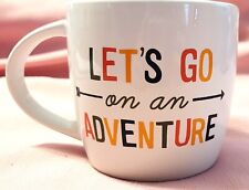 Let's Go On An Adventure Jumbo Size 18oz Stoneware Coffee Mug picture