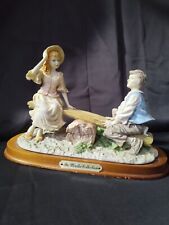 Vintage Mirella Collection Boy Girl See Saw Figurine picture