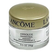 Lancome Paris Empty .5 oz 15 g Jar Absolue Premium Bx Sunscreen & Day Cream picture