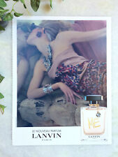 2013 Lanvin Perfume Advertising Perfum Pub Advertising Me Paris Page Magazine A4 picture