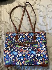 Disney Pixar First Blue Dooney And Burke Tote Purse - Opened But Never Used picture