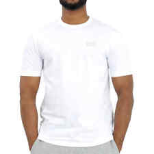 Emporio Armani White Logo Tape Cotton Jersey T-shirt picture