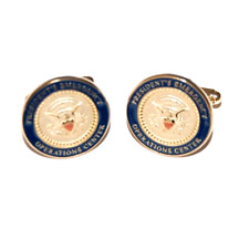 President's Emergency Operations Center CUFFLINKS Presidential Seal White House picture