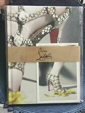 Christian Louboutin's beautiful shoes design novelty notebook picture