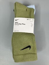 Nike Everyday Plus Cotton Cushioned DRI-FIT Crew Socks Men’s Size 8-12 (3 Pairs) picture