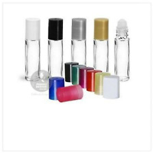 EMPTY LIP GLOSS, 10 ML AROMATHERAPY ROLLERBALL BOTTLE  GLASS  VIALS SAMPLE picture