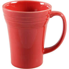 Homer Laughlin  Fiesta Scarlet  16 Oz Bistro Latte Mug 11437583 picture