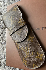 Auth Louis Vuitton Monogram Etui Stylos Pen Case M62990 LV Used picture
