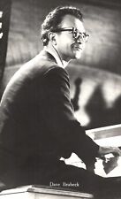 Dave Brubeck Jazz Musician on Piano Vintage Foreign Postcard picture