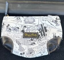 Dooney Bourke Disney Comic Makeup Bag Cosmetic Mickey Minnie Authenticated NWOT picture