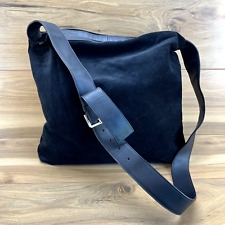 Jil Sander Handbag Large Slim Zip Shoulder Crossbody Bag Black Corduroy Zip picture