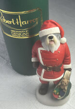 Robert Harrop Old English Sheepdog Santa Claus Christmas CC100/CCCS96 1996 Boxed picture