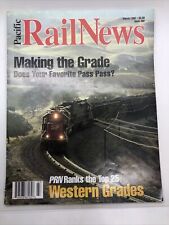 PACIFIC RAIL NEWS - Magazine Back Issue - March 1996  picture