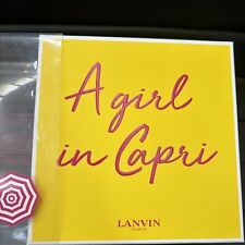 Lanvin A GIRL IN CAPRI LANVIN SET FOR WOMEN-NEW IN BOX picture