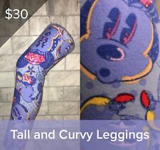 LuLaRoe Tall and Curvy T&C leggings brand new BN Vintage 2017 DISNEY collection picture