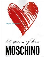 MOSCHINO 1-Page MAGAZINE PRINT AD Fall 2023 - 40 Years of Love picture