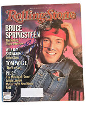 Bruce Springsteen Rolling Stone Born in the USA Signed Autographed JSA COA picture