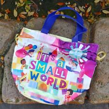 It's a Small World Souvenir Lunch Case Drawstring Bag Tokyo Disney Resort picture