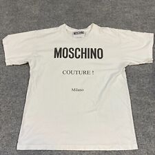 Moschino Couture T-shirt S White Spellout picture