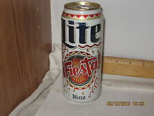 Miller Lite ¡Fiesta 16 oz beer can - Lite Fiesta 16 oz can picture