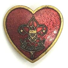 Vintage Early 1900's Life Mothers Heart Pin picture