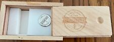 Young Living 25th Years Young Anniversary Box + Pin Wooden Commemorative Collect picture