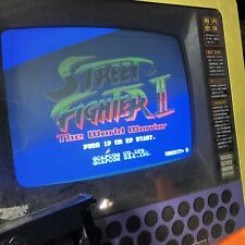 Not Working Street Fighter 2 Plays W/sound Jamma Arcade  game board PCB F22-2 picture