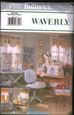 5506 Butterick SEWING Pattern CRAFT Home Decor Waverly Reversible Sewing Room picture