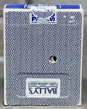 OFFICIAL BALLY’S CASINO LAKESHORE RESORT USED PLAYING CARDS BLUE DECK picture
