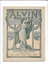 1904 Pittsburgh PA Alvin Theatre Program - MANY Ads: Strunz Soap, Whann Lithia picture