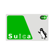 Suica IC card Penguin Normal Prepaid Transportation JR East With 500 yen deposit picture