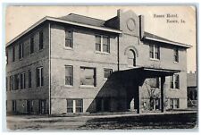 c1910 Essex Hotel Exterior Building Entrance Essex Iowa Vintage Antique Postcard picture