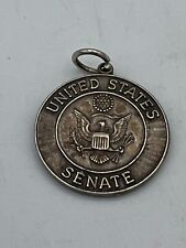 Vintage Artcraft United States Senate Silver Pendant picture