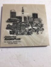 Vintage AMERITECH PAGES PLUS Indiana Bell Yellow Pages Coaster picture
